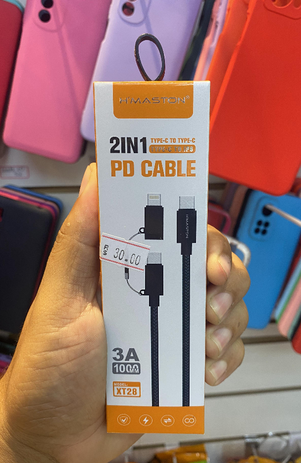 Cabo H'MASTON 2IN1 PD CABLE  XT28